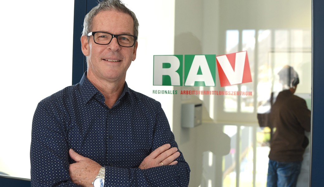 Urs Greuter, Leiter des RAV Sargans, stellt fest: «Die eServices erfreuen sich grosser Beliebtheit.»