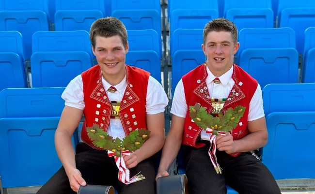 Böse Buben: Mit starken Leistungen Eidgenössische Zweige geholt