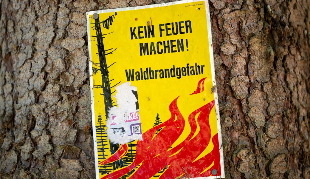 Im Toggenburg wird das Feuerverbot in Wald und Waldesnähe beibehalten.