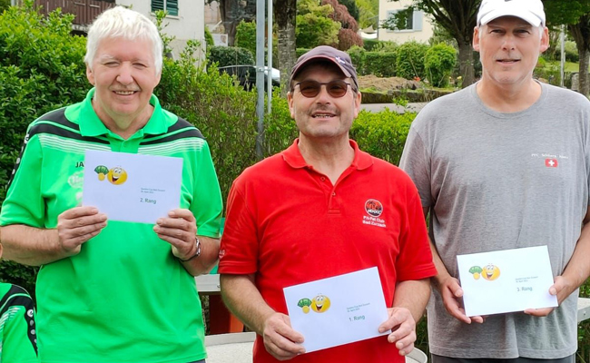 Platz zwei für Hans Hardegger