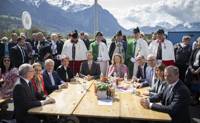 Die Brücken der Freundschaft zweier Länder gefeiert