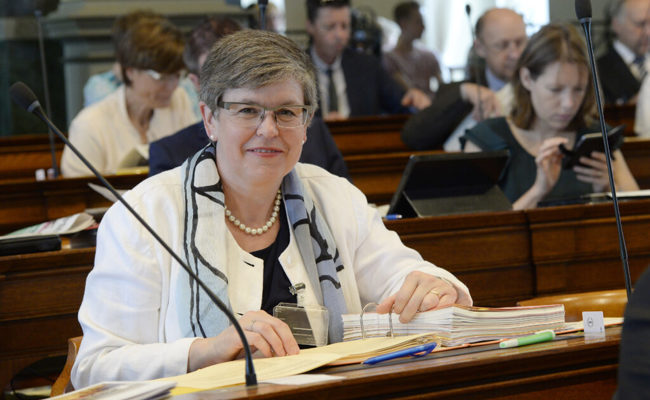 Barbara Dürr wurde neu in die kantonale Parteileitung der Partei Die Mitte gewählt