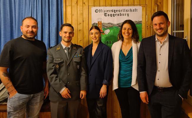 Frischer Wind im Vorstand der Offiziersgesellschaft