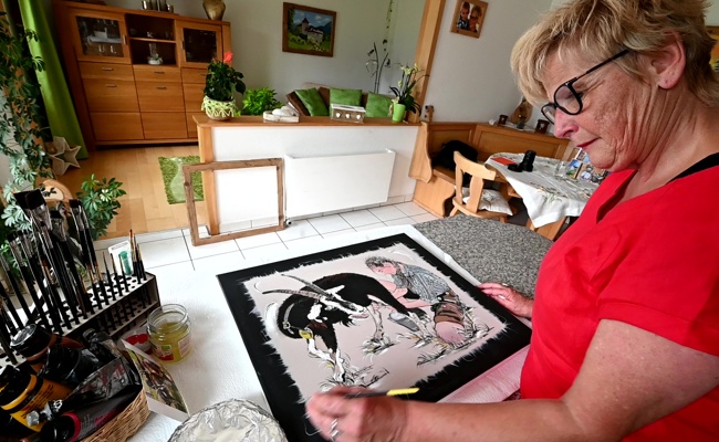 «Mit den Farben kam mein Leben zurück»: Lisel Bernegger malt Bilder, die das Herz berühren