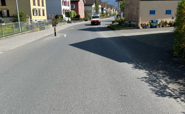 Zwei Velo kollidierten: Eine 78-jährige Frau wurde beim Unfall verletzt