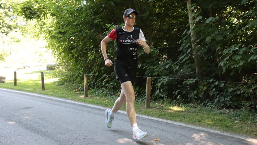  Laufen nach Lust und Laune: Hildi Helbling lief zu Trainingszwecken dieses Jahr einmal rund um den Zürichsee. 