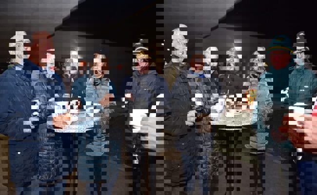 Statt einer politischen Rede mit einer feinen Gerstensuppe ins neue Jahr