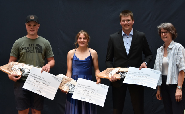 Zwei Werdenberger an der Spitze der Zimmerleute