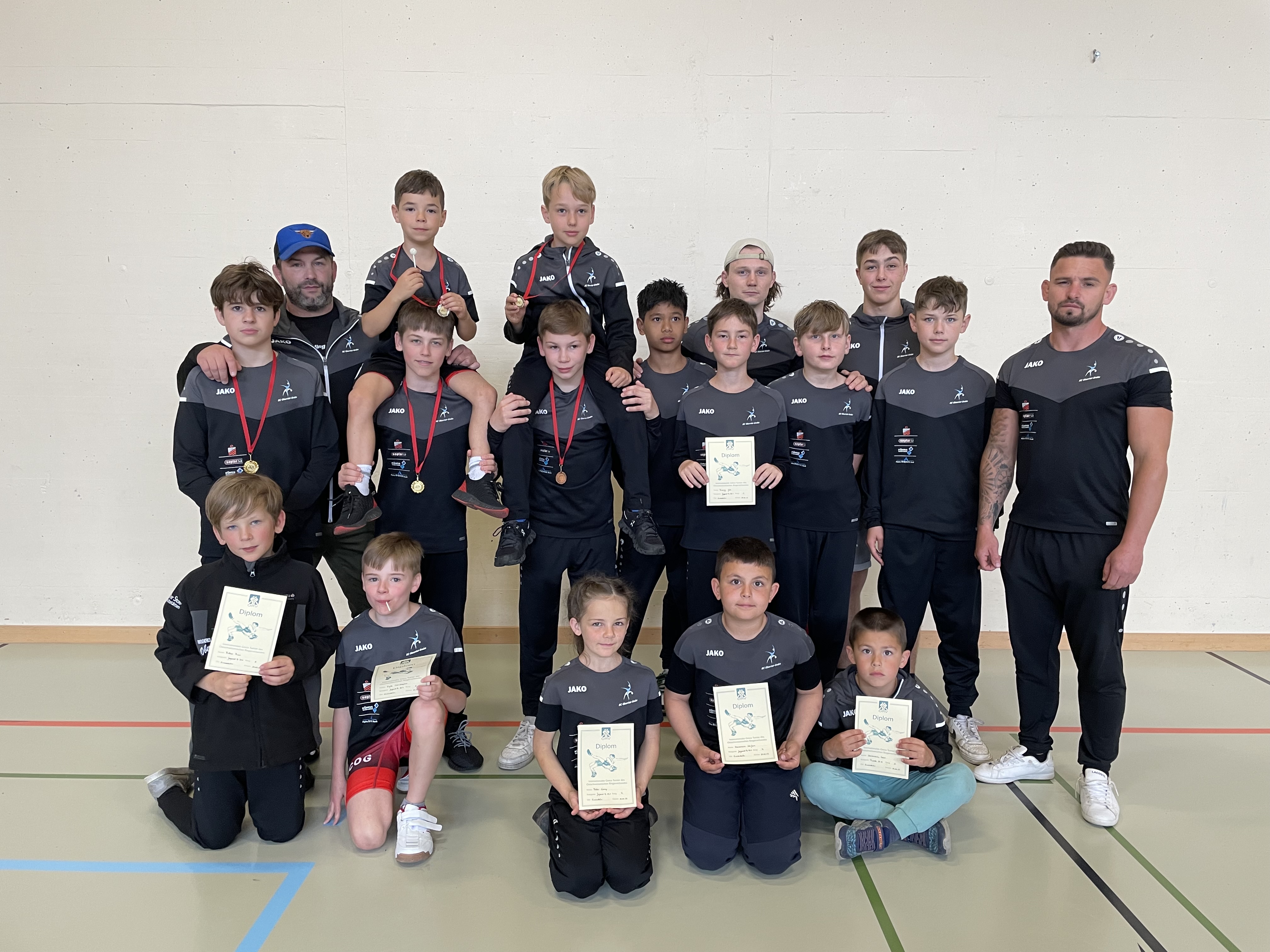 Greco-Gold für Lio Rüegg und Matyas Kerecsanin