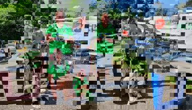 Thomas Frech war der beste einheimische Pit-Pat-Spieler am Heimturnier