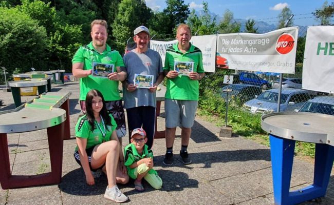 Thomas Frech war der beste einheimische Pit-Pat-Spieler am Heimturnier
