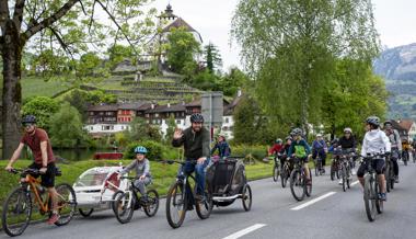 Mit dem Slow-up in den Frühling