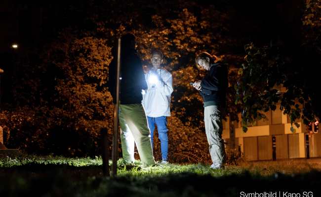 Grossteils ruhige Halloween-Nacht in St.Gallen