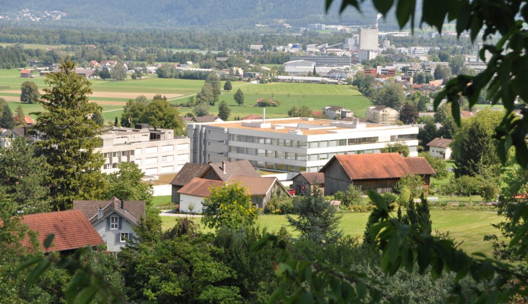  Steht vor grossen Veränderungen: Am Spital Grabs wird in Etappen bis über das Jahr 2035 hinaus gebaut. 