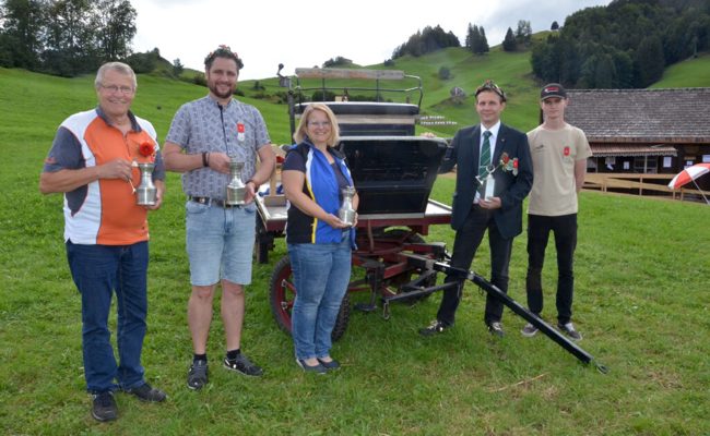 Fast das Maximum geschossen: Dominik Meile mit 71 Punkten Schützenkönig
