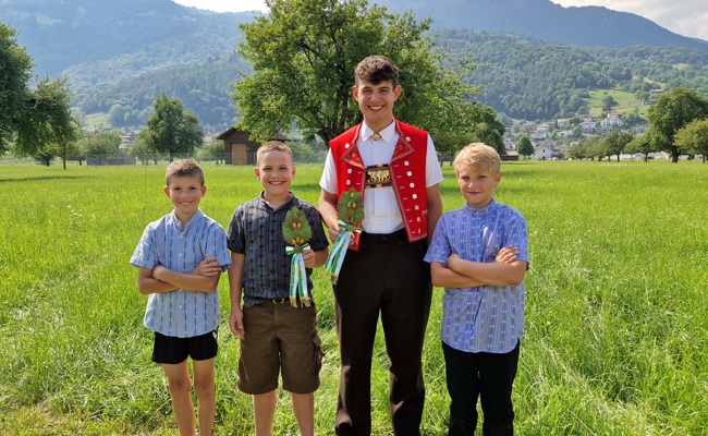 Silvan Giger gewinnt seinen ersten Zweig