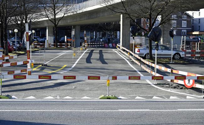 Bringen die Baustellenumleitungen den Verkehr an seine Grenzen?