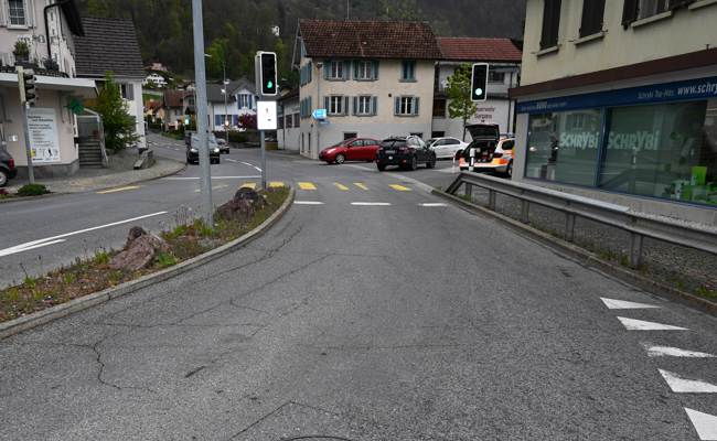 Scooter-Fahrer verletzt sich bei Unfall in Sargans