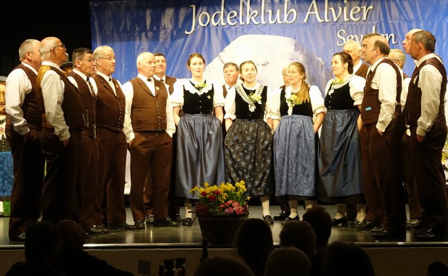 Sie haben hervorragend gejodelt