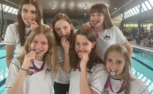 Im ersten Wettkampf gab es sogleich Gold