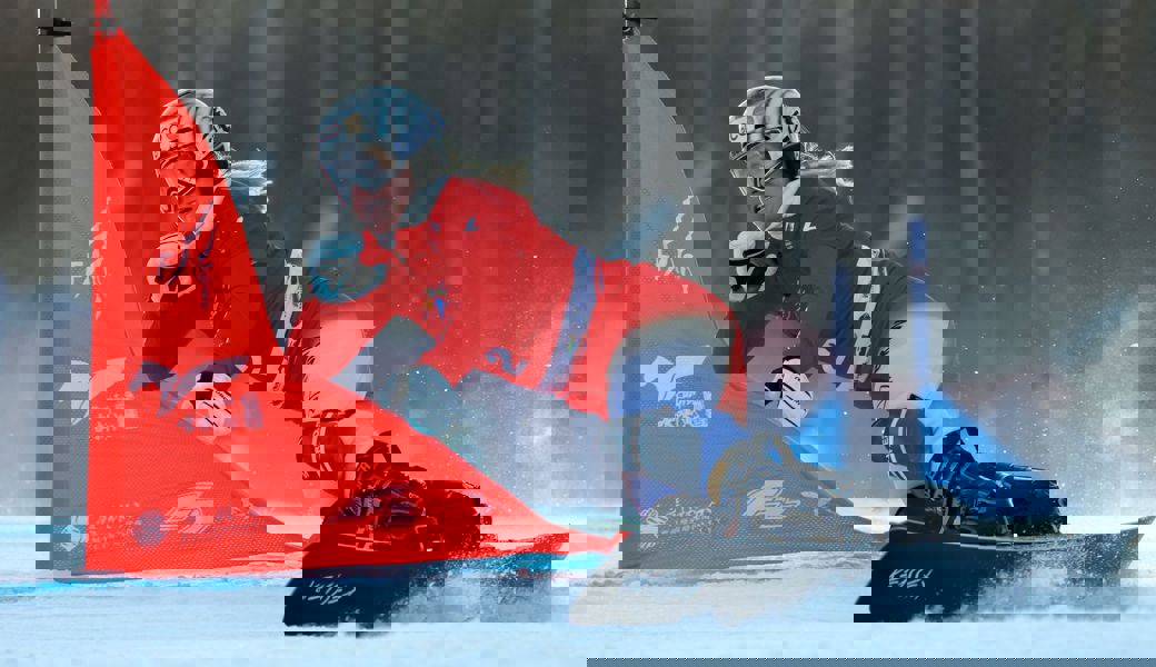 Julie Zogg erreicht zum Weltcupauftakt die Ränge zwei und fünf.