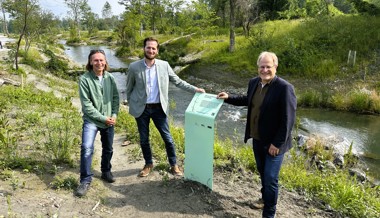 Ein Erlebnispfad zeigt den Mehrwert des Gewässers auf