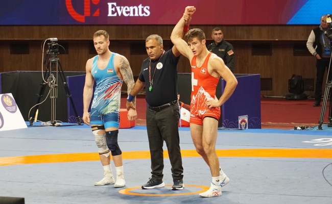 Maurus Zogg kämpft nach dem Motto: «Auf eine Matte gehen, weil ich es will»