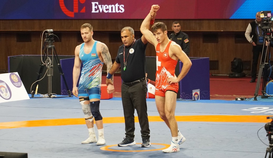 Maurus Zogg kämpft nach dem Motto: «Auf eine Matte gehen, weil ich es will»