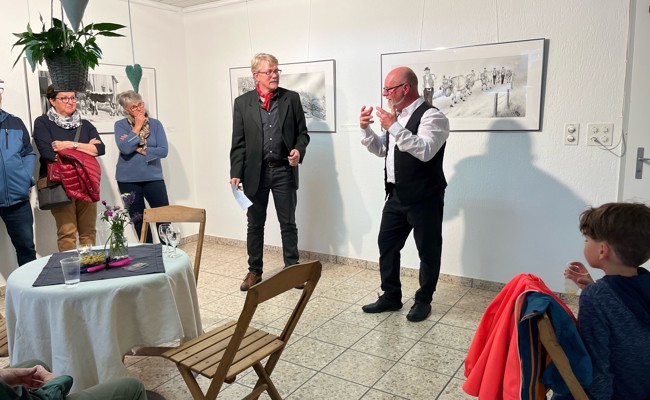 Fröhliche Lebenshaltung: Gregor Dörig stellt seine Werke aus