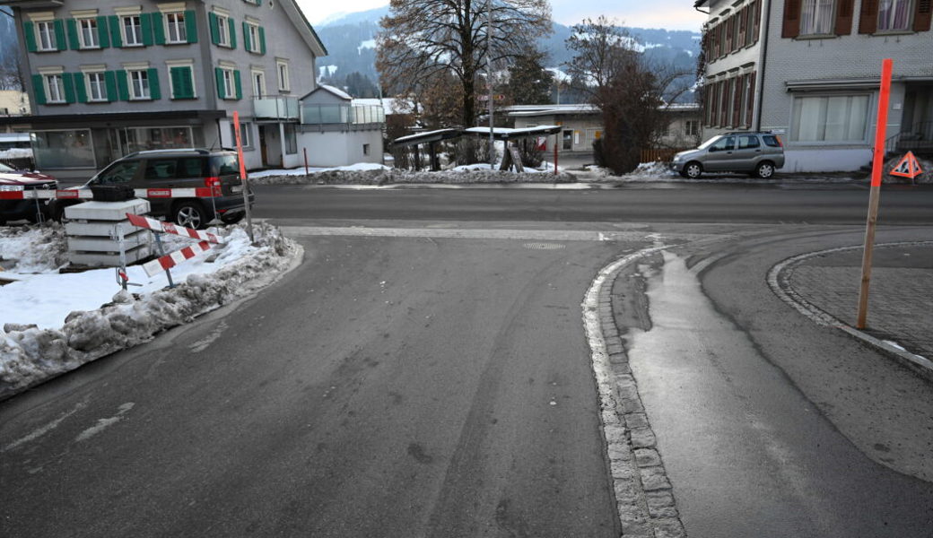  An dieser Stelle in Nesslau ereignete sich der Unfall.