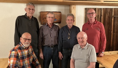 Der Männerchor ist bereit für «Lieder der Berge»