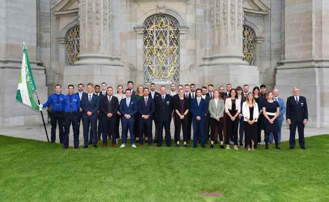 Für 30 Neue beginnt die Polizeischule