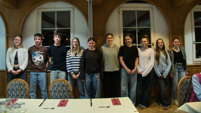 Neu in den Verein aufgenommene Personen.