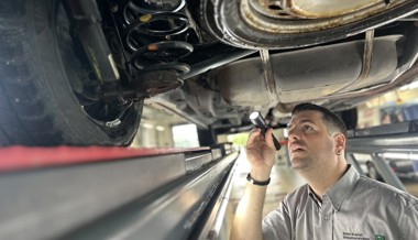 Zu Besuch in der Fahrzeug-Prüfhalle in Buriet: «Viele sind extrem nervös»