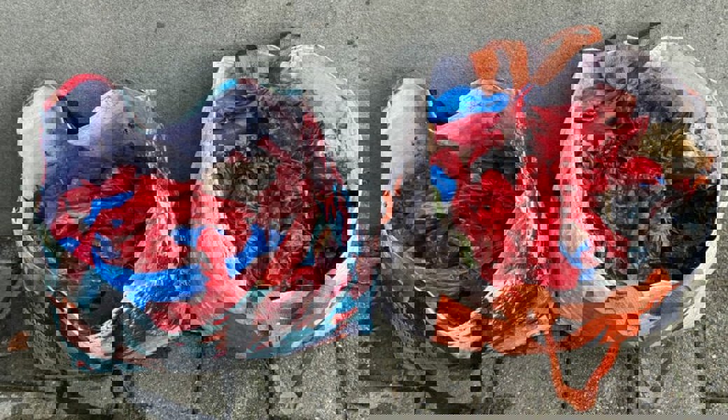 Drei Pensionierte haben Unmengen von Robidog-Säcklein aus dem Mühlbach gefischt