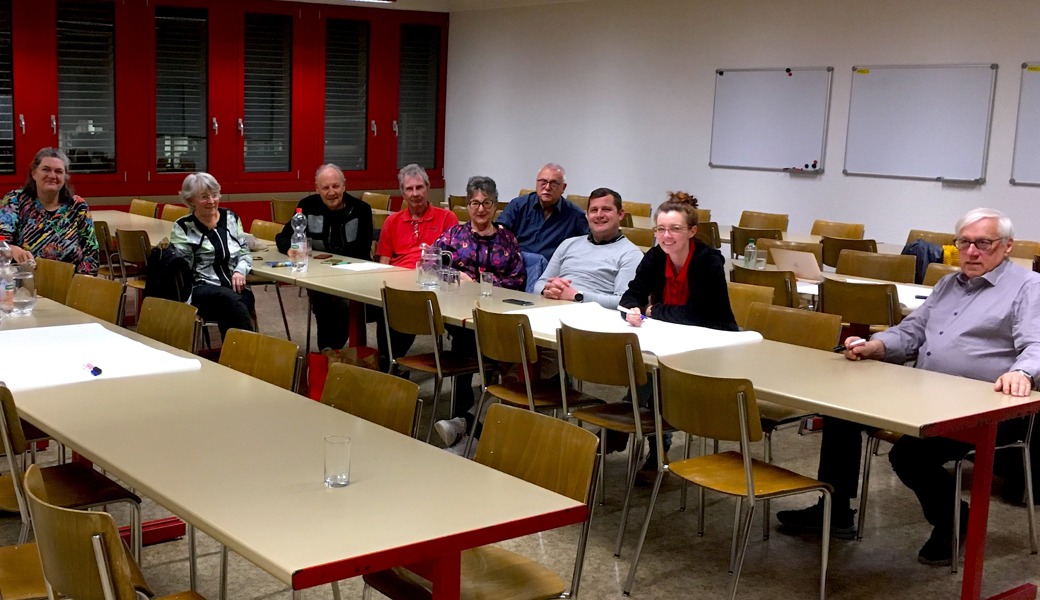 Am jüngsten Workshop nahmen nur wenige Interessierte teil.  Am jüngsten Workshop nahmen nur wenige Interessierte teil.