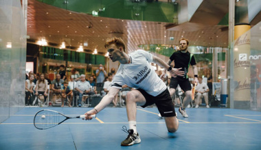 Déjà-vu im Finalspiel: Fünf-Satz-Niederlage für Squashspieler Yannick Wilhelmi