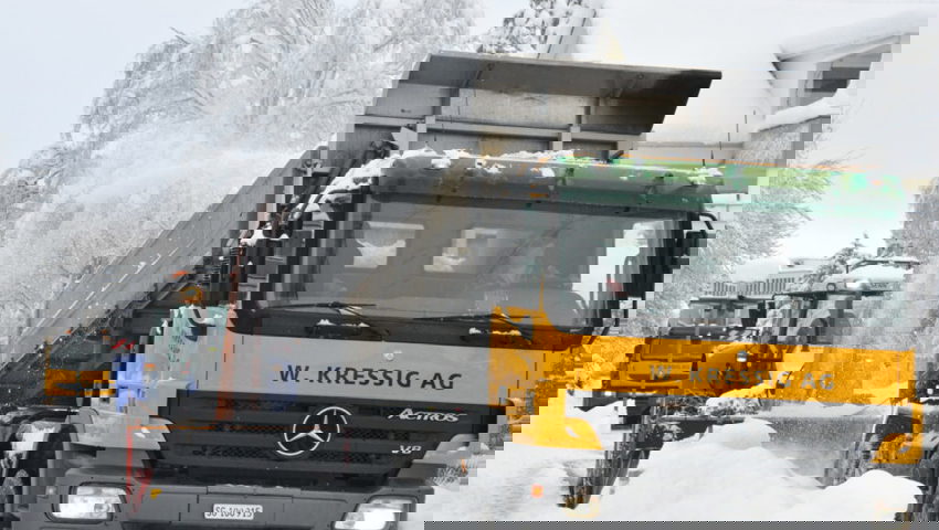  mDie Räumungsarbeiten nahmen schier kein Ende. 