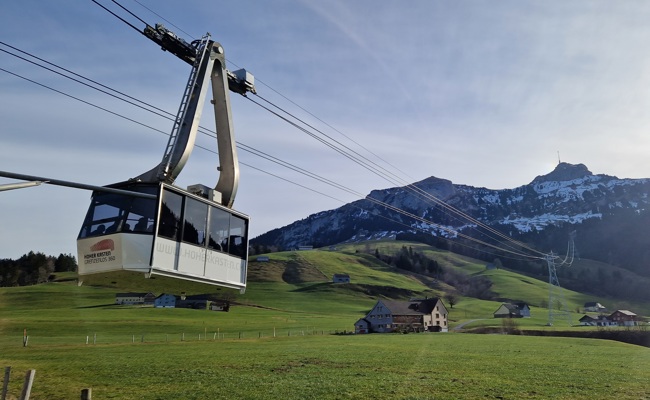 Hohen Kasten: Seilbahn steht still, Restaurant bleibt zu