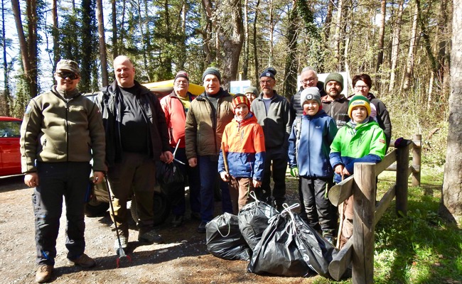 Gute Stimmung, wenig Abfall und ein Auge für Bedürfnisse der Natur