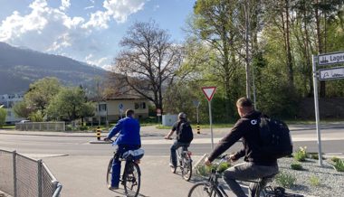 Die SP Buchs möchte den Fussgängerübergang bei der Allee der Nationen sicherer machen