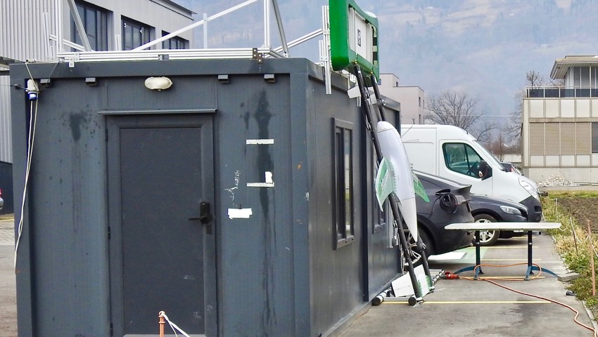 Die Andockstelle in Sevelen.