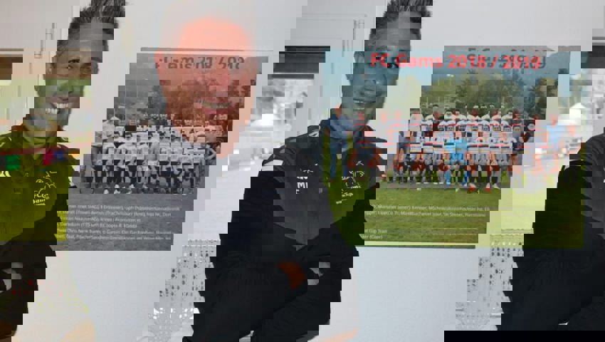  Der grösste Erfolg in Memo Eritens Trainerlaufbahn beim FC Gams: Aufstieg in die 3. Liga in der Saison 2018/19. 