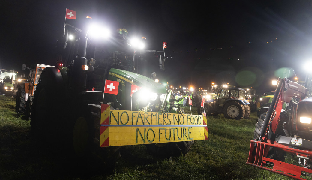 Bauernproteste: Christian Vetsch und Roland Eggenberger blicken in die Zukunft