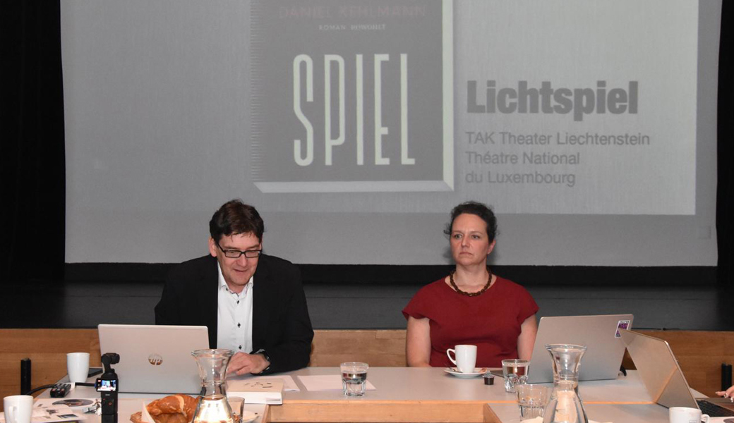 Stellten das Programm vor: Intendant Jan Sellke und Martina Taubenberger, organisatorische Leiterin.