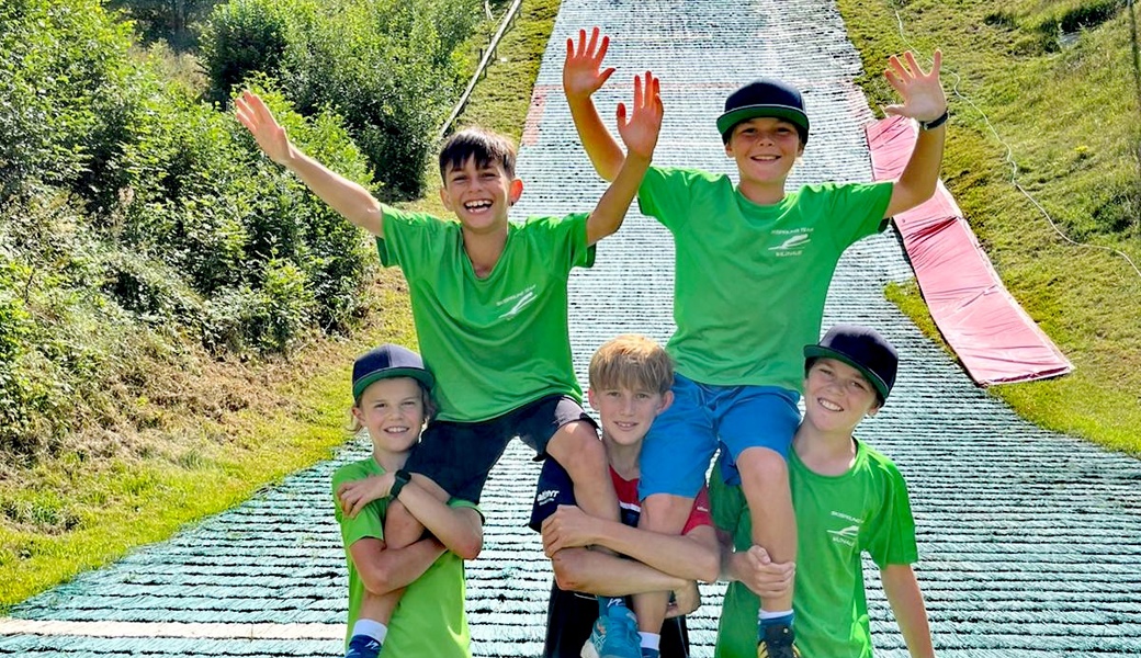 Die Form stimmt für den Heimwettkampf (von links): Nino Leeser, Flurin Hofmänner, Ronny Dürr, Dario und Nils Lemmenmeier. 