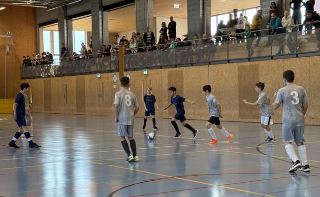 300 Kinder in 37 Teams gaben am Hallenturnier alles