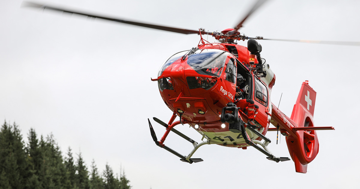 Snowboarder falls on Pizol and has to be airlifted to hospital by Rega
