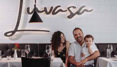 Im «Luvasa» gibt es hausgemachte Pasta, Pizza und ein Stück Industriegeschichte