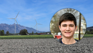 «Es hat genug Wind in Sevelen», sagt Kantischüler Alexander Meledjiev